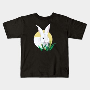 White bunny Kids T-Shirt